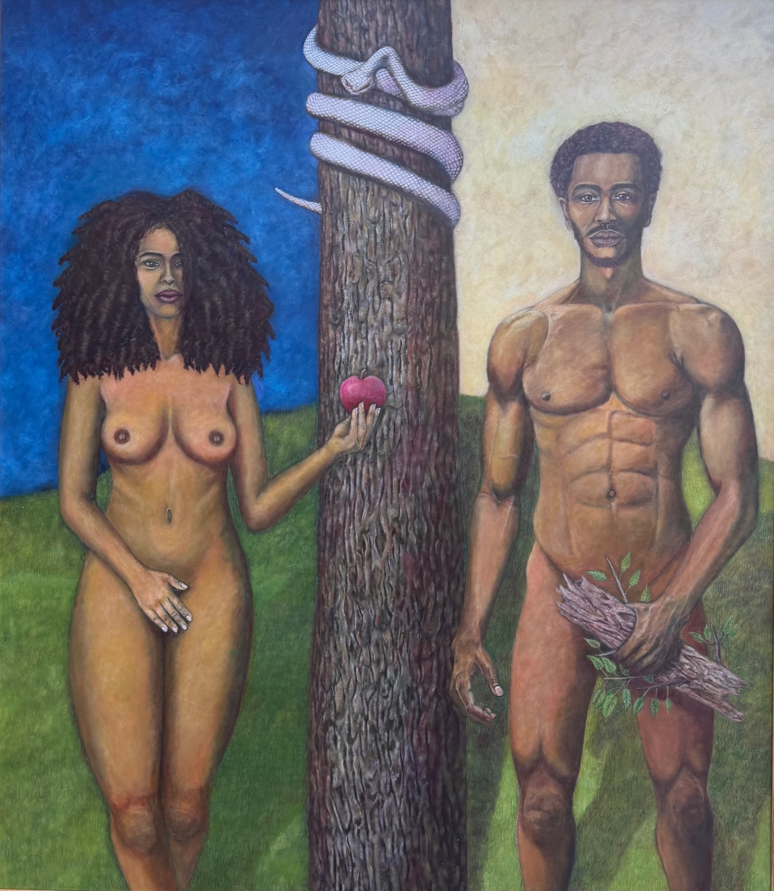 Garden — Oil on canvas by Blank
